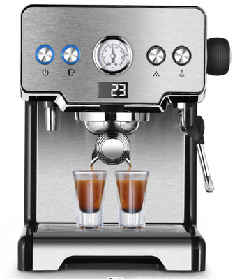 1.7L Water Tank Espresso Coffee Maker Intelligent Concentrated Milk Frothing Coffee Machine