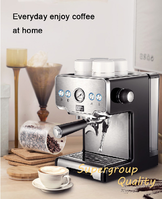 1.7L Water Tank Espresso Coffee Maker Intelligent Concentrated Milk Frothing Coffee Machine