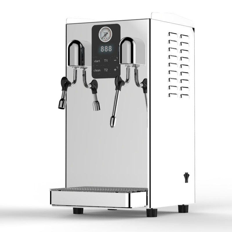 High Accuracy Heat Commercial Milk Frother Steamer 2000W 5.25L 2.5bar
